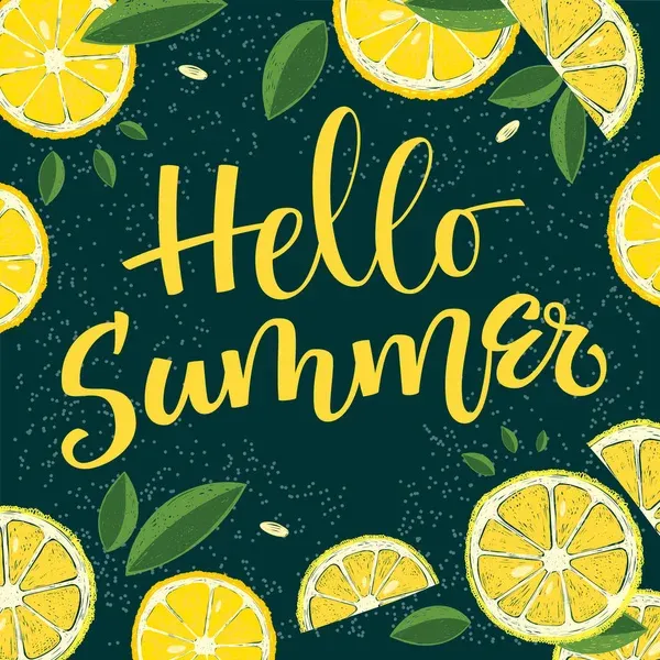Depositphotos 254677664 Stock Illustration Summer Season Hello Summer Colorful