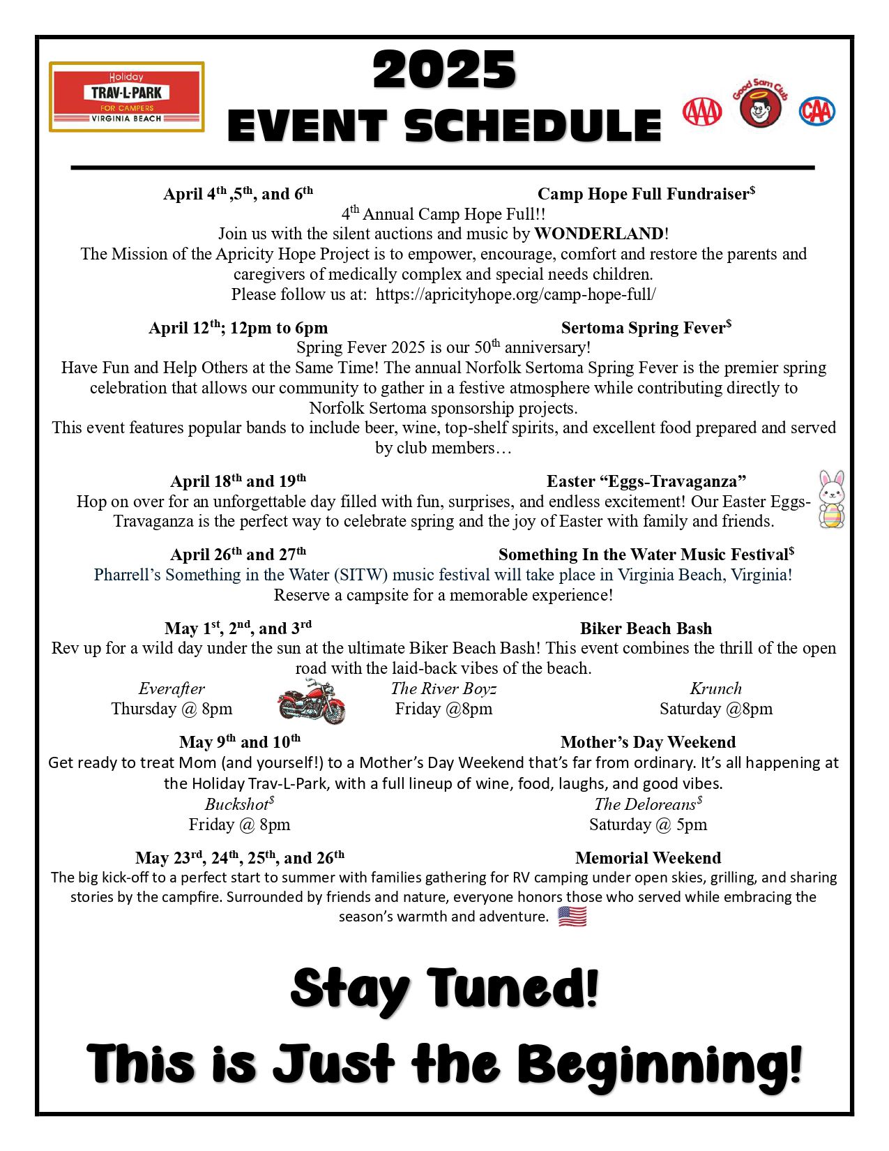 2025 Event List Page 0001