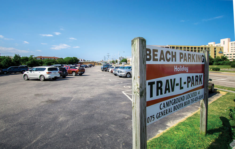 Les campeurs ont l'accès gratuit au parking à l'Oceanfront à la rue 9 et l'avenue Pacific pendant leur séjour.