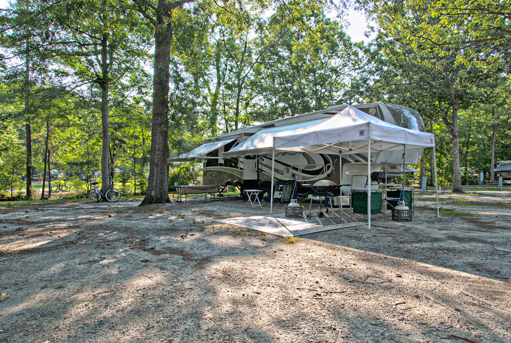 Whether you'd like to be close to the action or in more of a secluded area, we have a site for you.