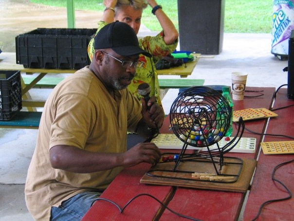 Come play bingo at the pavilion weeknights in season.
