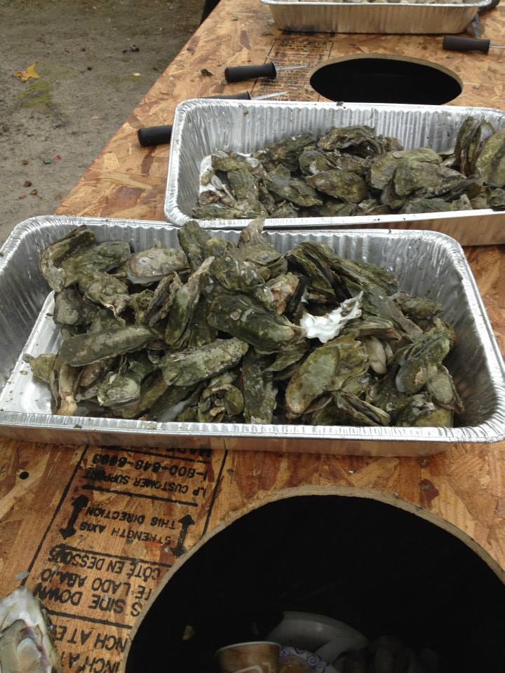 At the fall feast, let us know if you like your oysters raw or roasted. (We have both!)